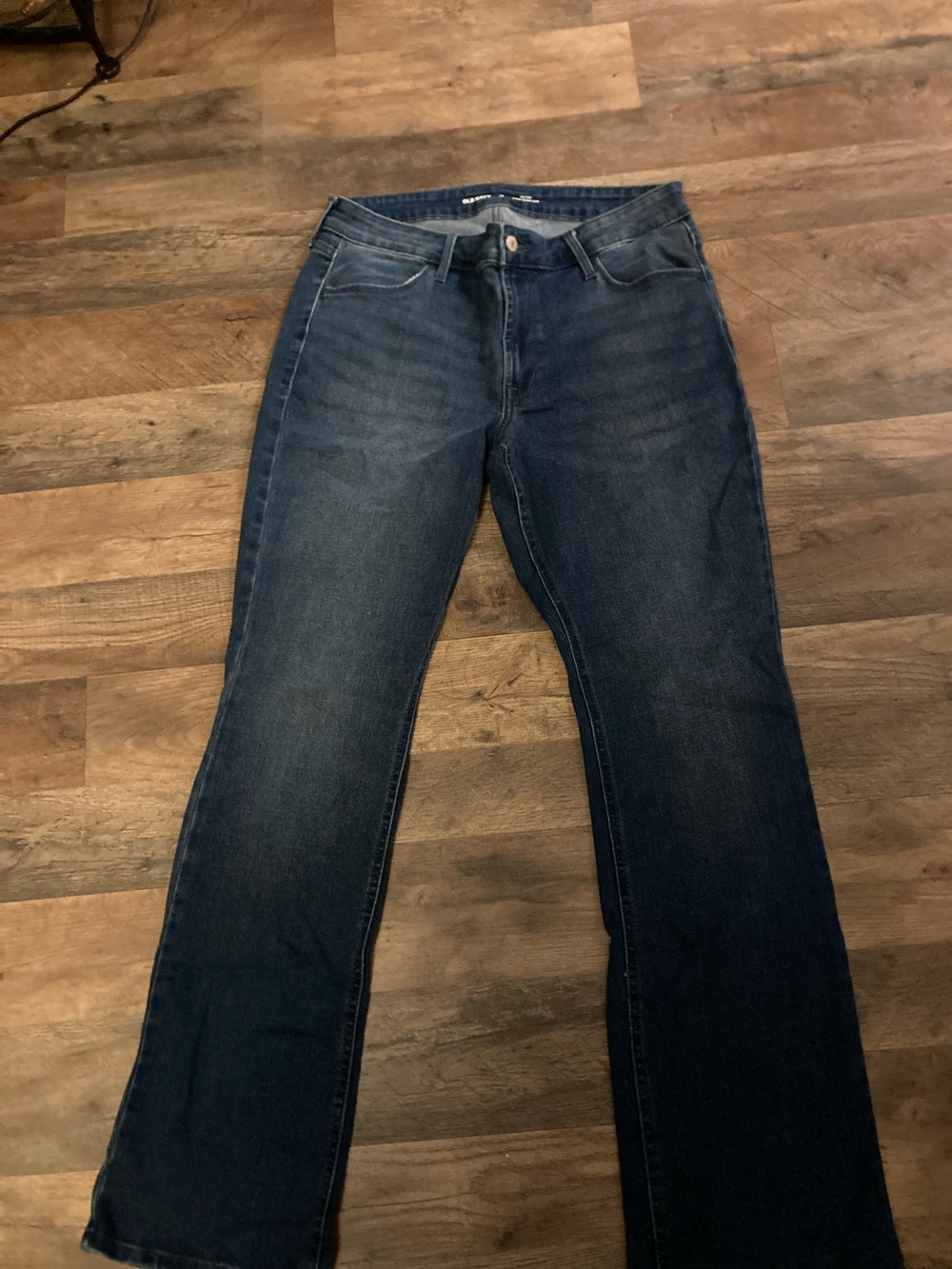 Old Navy Dark Blue Flare Jeans
